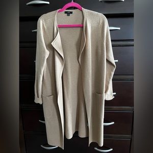 JCrew Juliette Collarless Sweater-Blazer